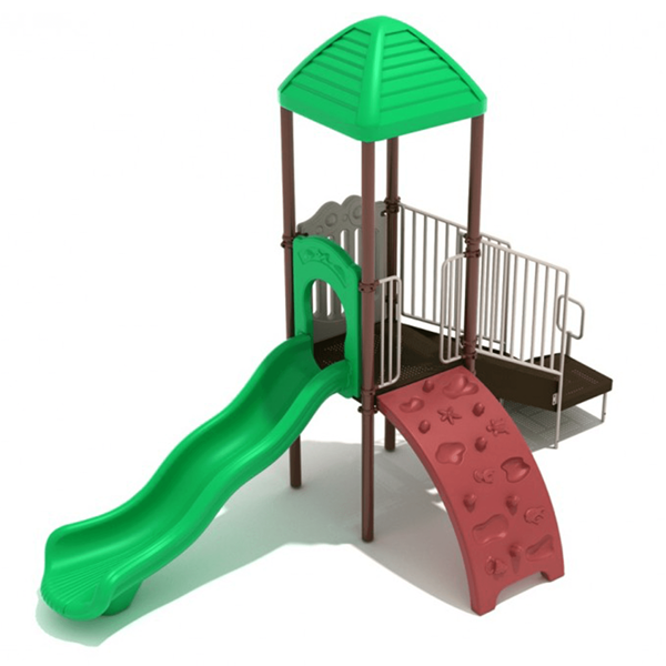 Plymouth Commercial Playground Equipment - Ages 2 To 12 Year - Front