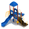 Benedict Canyon Commercial Playground Equipment - Ages 2 To 12 Years - Back