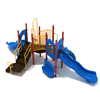 Grand Cove Commercial Playground Equipment - Ages 2 To 12 Years - Quick Ship - Back - Primary