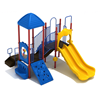 Los Arboles Elementary School Playground Equipment - Ages 2 To 12 Years - Quick Ship - Front - Primary