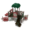 Santa Clara Commercial HOA Playground Equipment - Ages 2 To 5 Years - Back