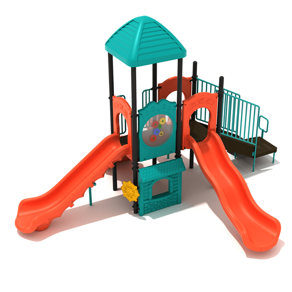 Frederick Children's Elementary School Playground Equipment - Ages 2 To 12 Years - Front