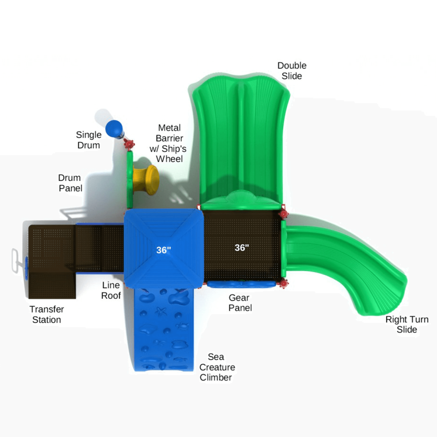 Lincoln Daycare Playground Equipment Ages 2 to 5 Years Furniture