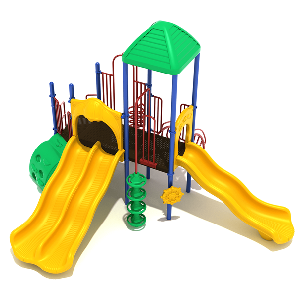 Renton School Playground Equipment - Ages 2 To 12 Years - Front