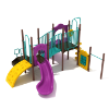 Pontiac School Playground Equipment - Ages 2 to 12 Years - Front