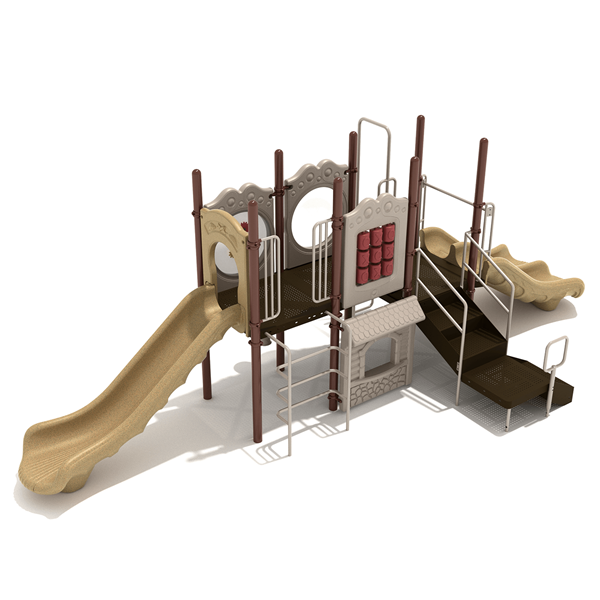 La Crosse Children's Commercial Playground Equipment - Ages 2 To 12 Years - Front
