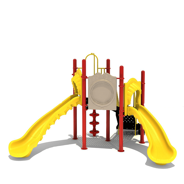 Timbers Edge Commercial Playground Equipment - Ages 2 to 12 Years - Front