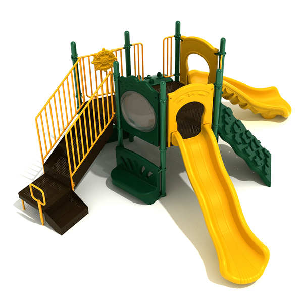 Costa Mesa Commercial Grade Playground Equipment - Ages 2 To 12 Years - Front