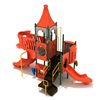 Winding River Lookout Commercial Creative Playground Equipment - Ages 2 To 12 Years - Back