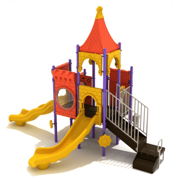 Knight's Stable School Playground Equipment - Ages 2 to 12 Years