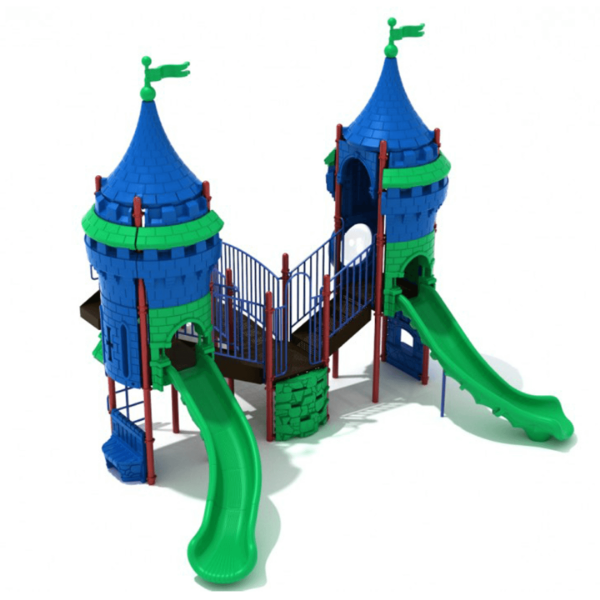 Gilded Towers Commercial Kids Playground Set - Ages 2 to 12 Years