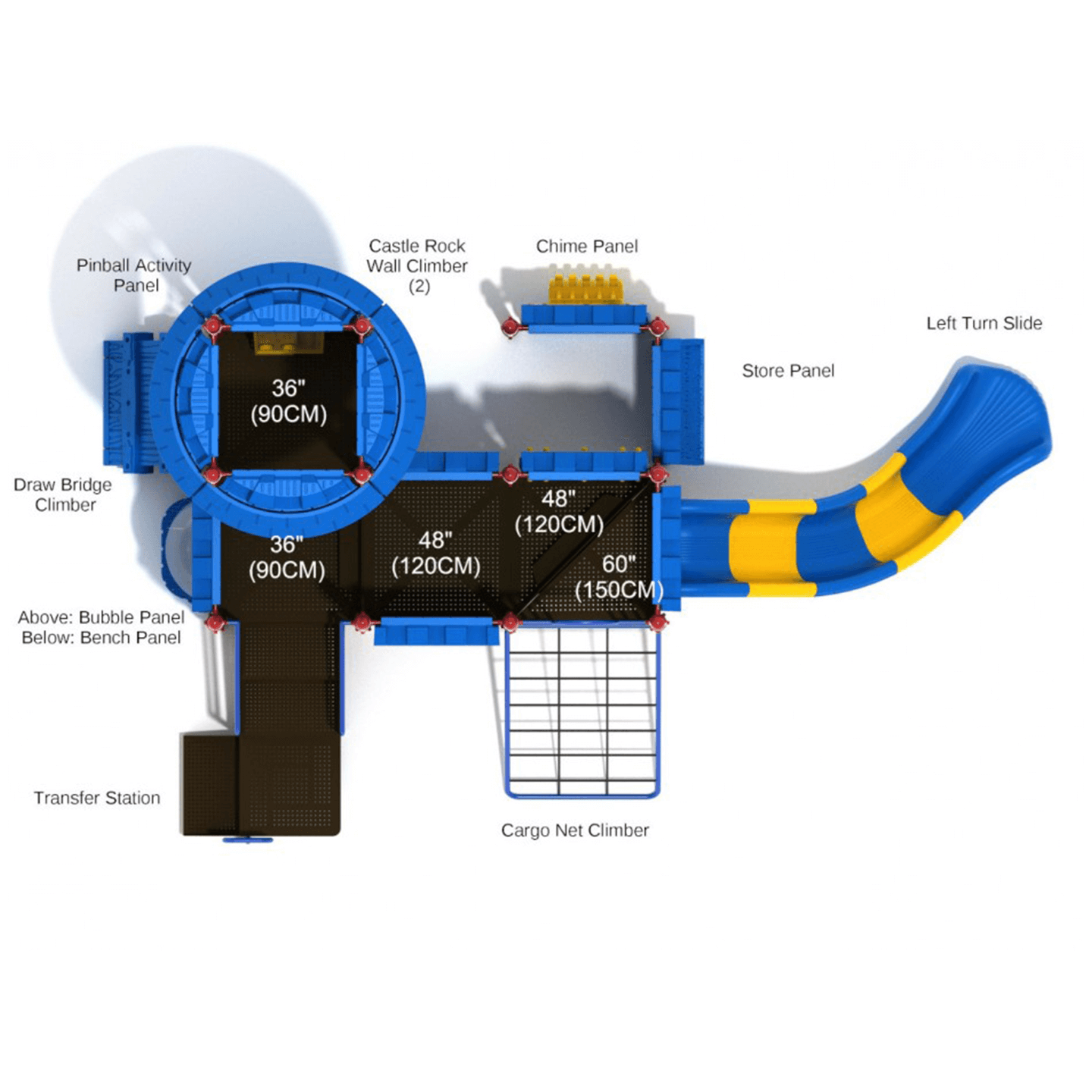 Albion Abbey HOA Playground Equipment Ages 2 to 12 Years Furniture