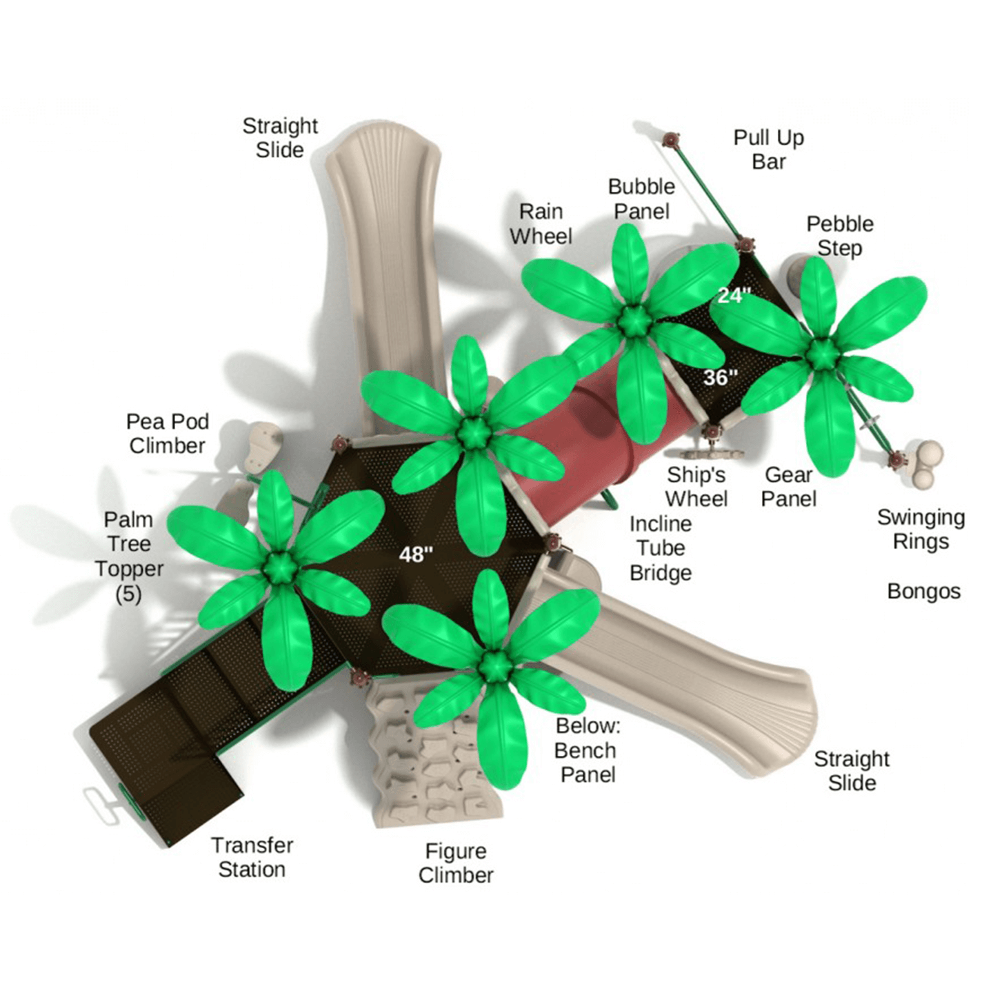 Tempe HOA Playground Equipment Ages 2 to 12 Years Furniture Leisure