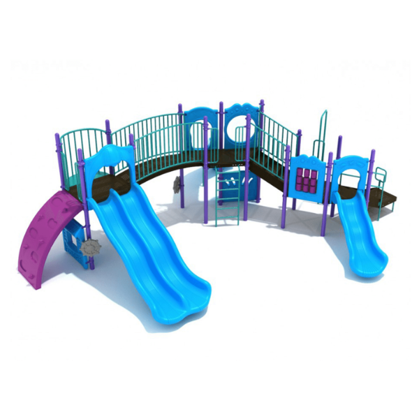 Alameda Commercial Outdoor Playground Set - Ages 2 to 12 Years