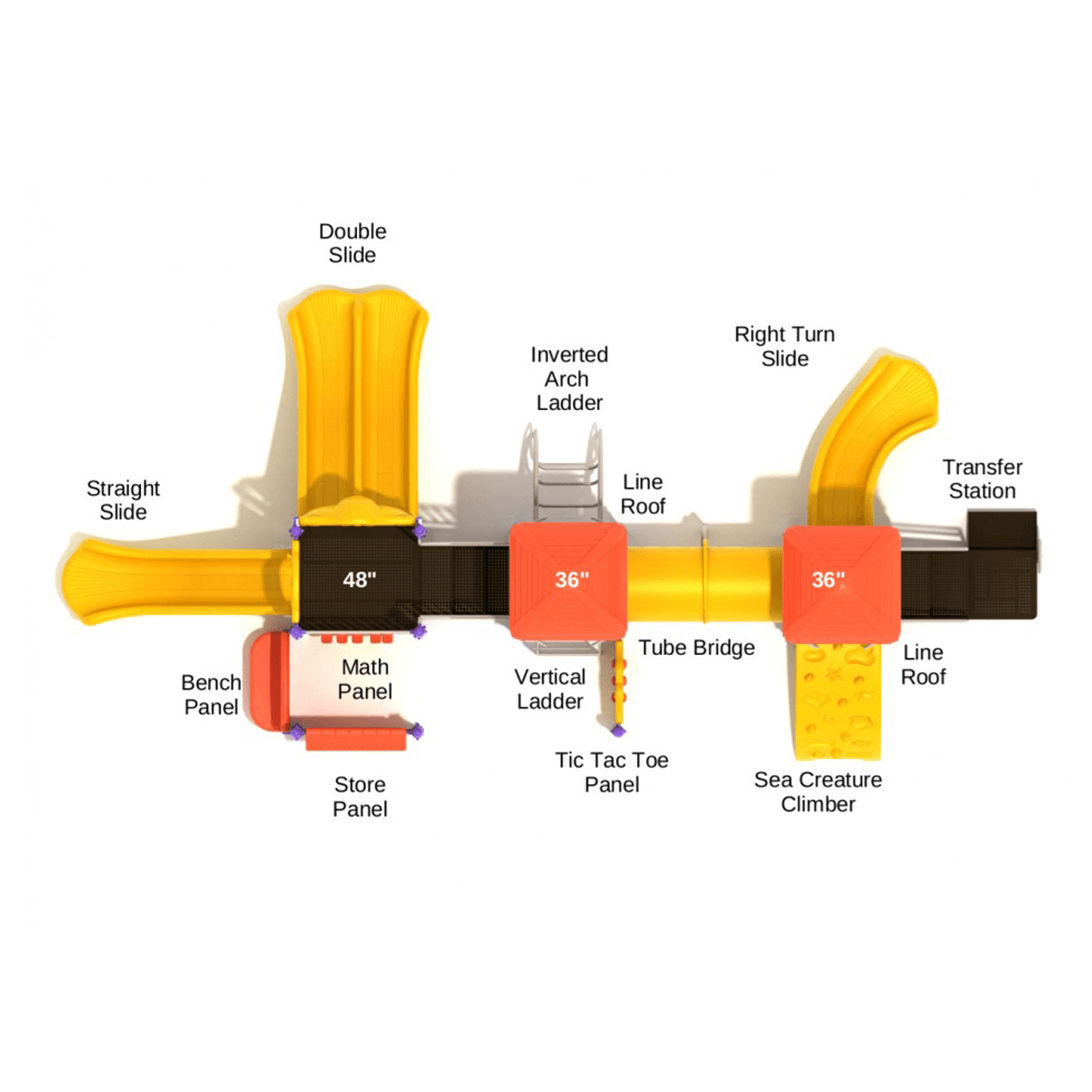 Steamboat Springs Commercial Grade Playground Equipment Ages 2 to 12