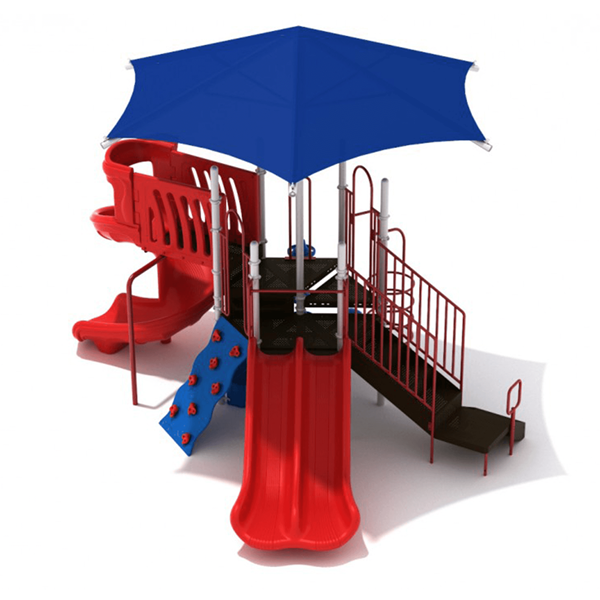 Broussard School Playground Equipment - Ages 2 to 12 Years