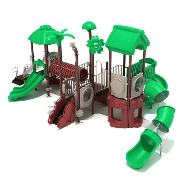 Polly Parrot Commercial Park Playground Structure - Ages 2 to 12 Years