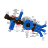 Icky Iguana Commercial Playground Structures - Ages 2 to 12 Years