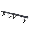 Portable - Perforated - RHINO 15 Ft. Thermoplastic Polyolefin Coated Bench without Back