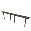 Inground - Perforated - RHINO 15 Ft. Thermoplastic Polyolefin Coated Bench without Back
