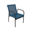 Perforated - ELITE Thermoplastic Polyethylene Coated Portable Stacking Chair