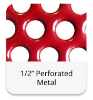 Perforated Steel Top