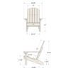 Sunrise Coast Adirondack Chair