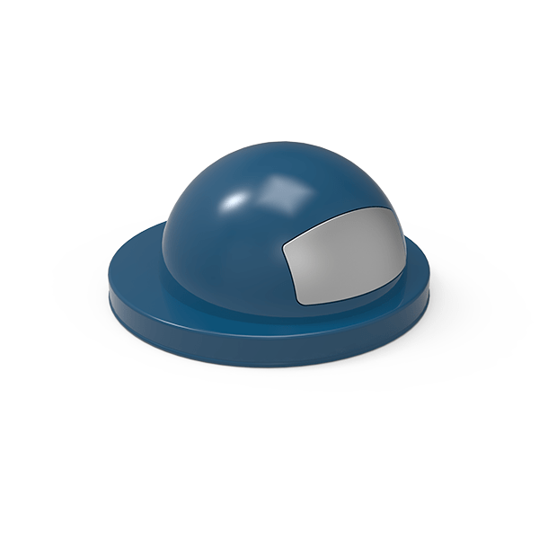 32 Gallon Thermoplastic Steel Dome Lid