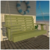 Sunrise Coast Porch Bench Swing