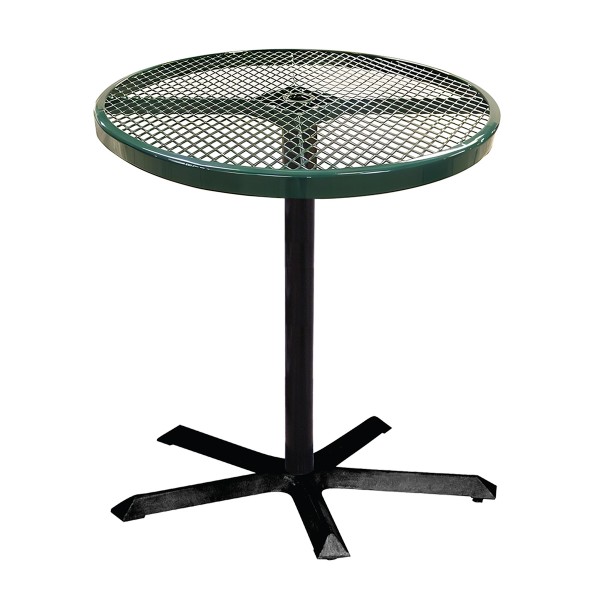 36" Round Patio Thermoplastic Coated Bar Height Table	