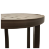 Picture of 20" Sunset Round Aluminum Low Side Table - 12 lbs.