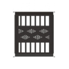 Picture of 25.5" x 32" Diamond Band Fencing Panel Powder-Coated Steel - 52 lbs.