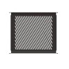 Picture of 25.5" x 32" Slant Style Fencing Panel Powder-Coated Steel - 52 lbs.