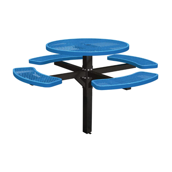 Inground Pedestal Picnic Table