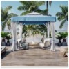Picture of Marella Double Vent Cabana with Aluminum Frame, 10'x10'
