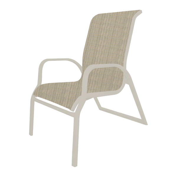 Island Breeze Sling Dining Arm Chair	