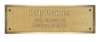 Picture of Colored Inlay Cast Bronze Plaque, 2.5 x 6