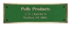 Picture of Colored Inlay Cast Bronze Plaque, 2.5 x 6