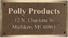 Picture of Colored Inlay Cast Bronze Plaque, 4 x 8