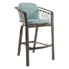 Picture of Trelon  Bar Stool with Rope Backing and Aluminum Frame - 21 lbs.