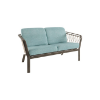 Picture of Trelon Lounge Loveseat with Rope Backing and Aluminum Frame - 47 lbs.