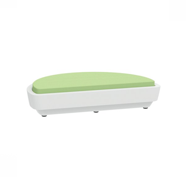 Picture of Half Curve In-Pool Rotoform Polymer Backless Daybed Lounge - 112 lbs.