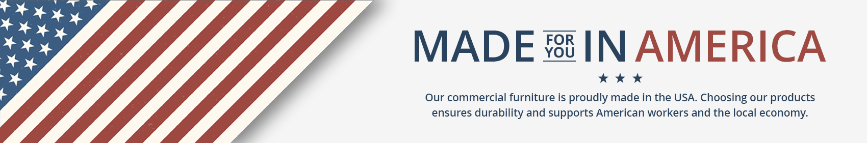 Our Products are made in the USA