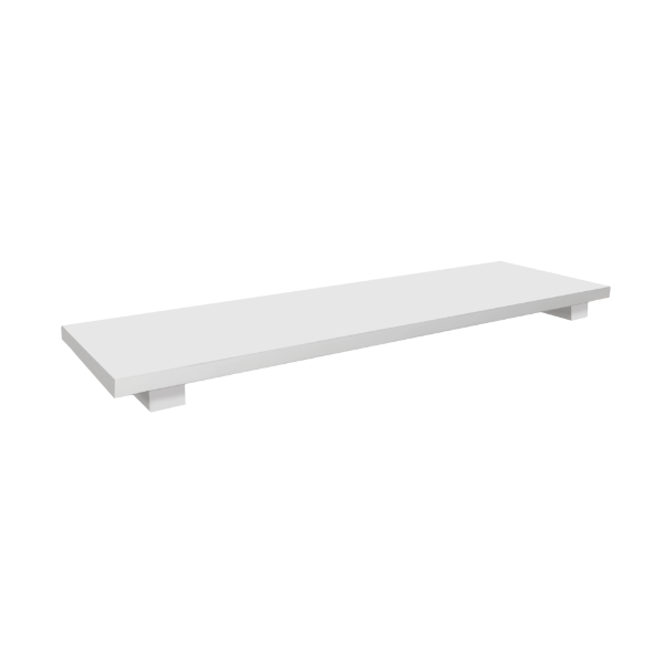 Luxury Fiberglass Reinforced Concrete Plank Daybed - 6", 12", 18", & 24" Heights