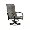 Ronde Woven Bucket Style Swivel Rocker with Aluminum Frame - 27 lbs.