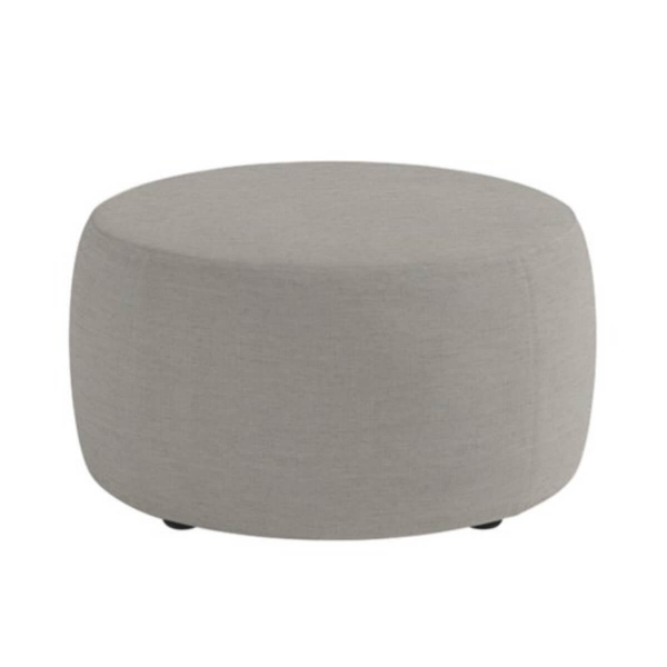 Round Modular Deep Cushion FIT 1-Seater Lounge - Graumel