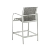 Twist Bar Stool with Sling Fabric and Aluminum Frame - 16 lbs. - Back