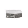 Picture of Hex Deep Cushion Ottoman With Rope Wrapped Frame - 62 lbs.