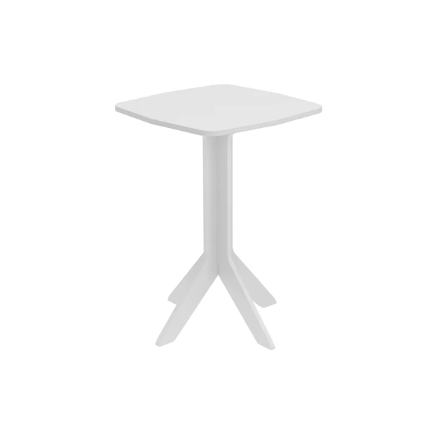 Picture of Mainstay Tall High Density Polyethylene Square Side Table - 25 lbs.