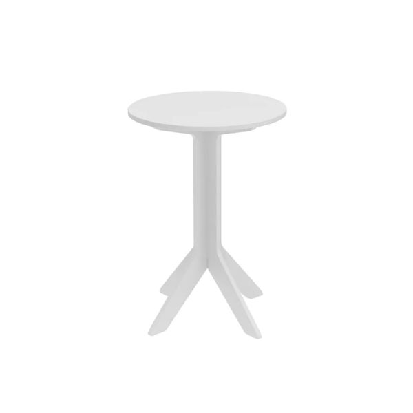 Picture of Mainstay Tall High Density Polyethylene Round Side Table - 23 lbs.